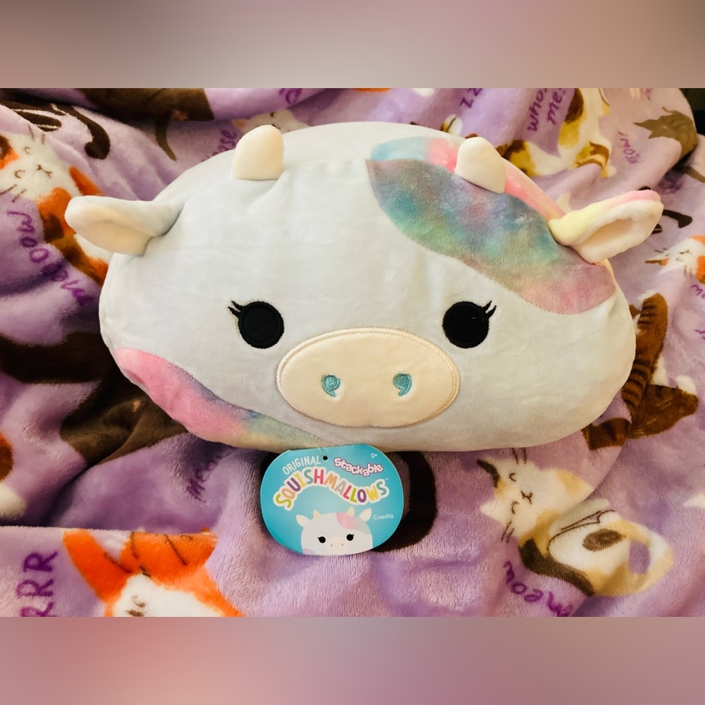 12” Caedia cow stack squishmallow